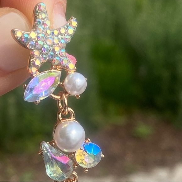 STUNNING sea star dangle earrings - Picture 10 of 15